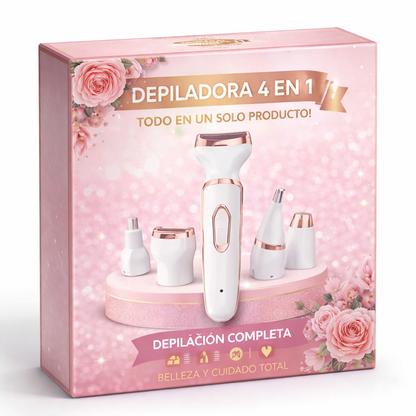 DEPILADORA 4 EN 1 RECARGABLE