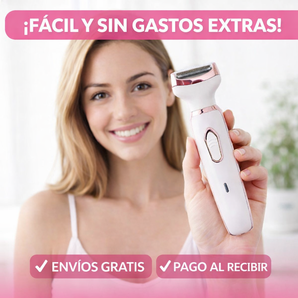 DEPILADORA 4 EN 1 RECARGABLE